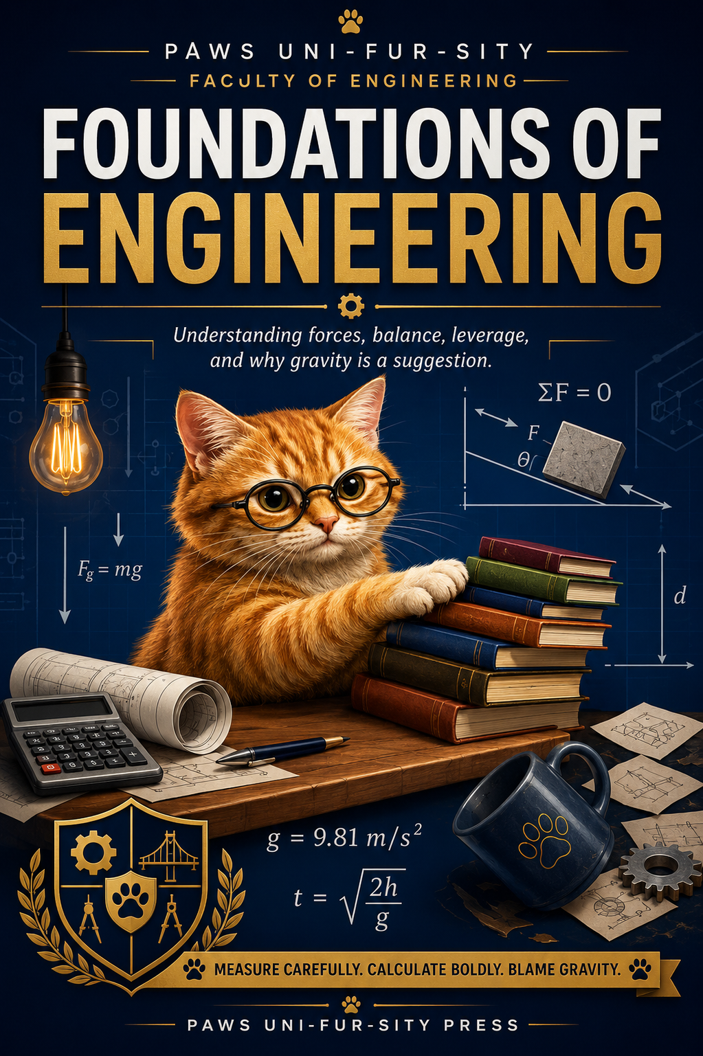 Foundation of Engineering: Forces, Balance, Leverage & Why Gravity is a Suggestion