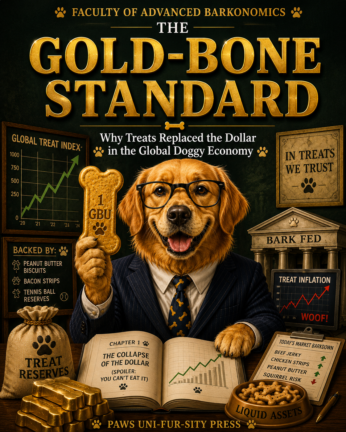 The Gold-Bone Standard: Why Treats Replaced the Dollar in the Global Doggy Economy