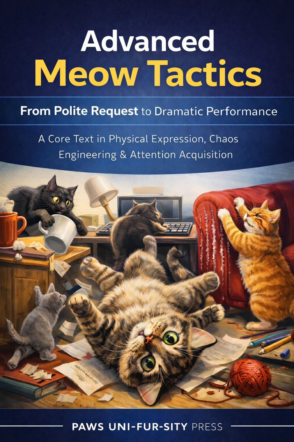 Advanced Meow Tactics - From Polite Request to Dramatic Performance